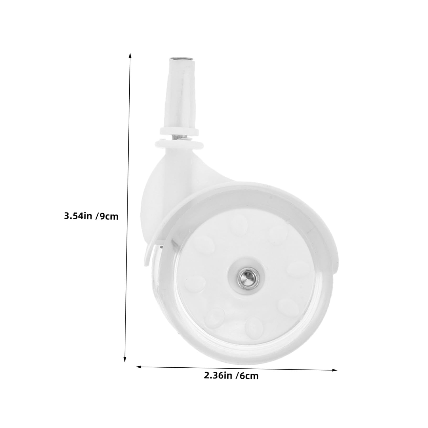 8pièces Roues de Rechange pour Trotteur Plastique Accessoires pour Poussettes Garçon Fille Roulettes