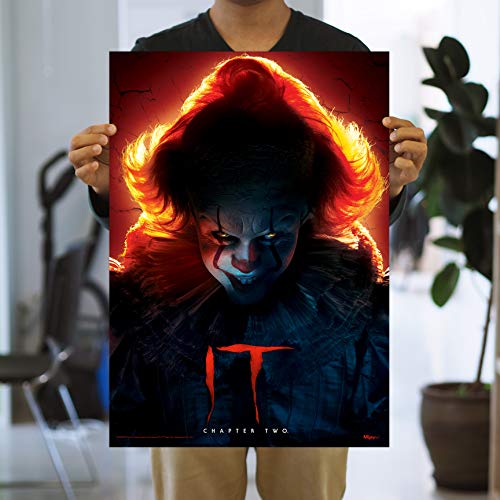 Mightyprint It Chapter 2 – Pennywise The Dancing Clown – Deadlights – Stephen King Horror - Durable 17” X 24" Wall Art – Not Made Of Paper – Officially Licensed Collectible #TOP1