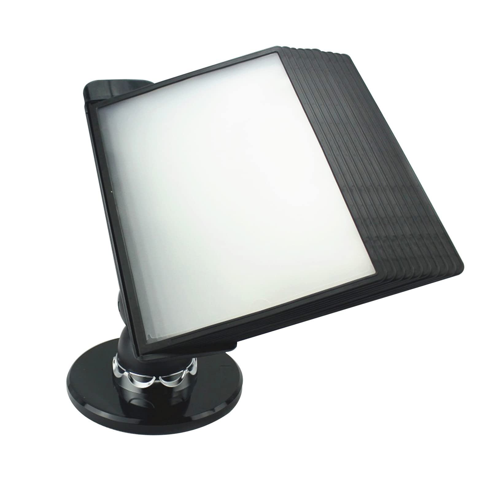 Desktop-referentiesysteem met 20 display-vakken, aan de muur gemonteerde flip-maphouder, bureau-referentie-organizer voor A4-documentreferentie en opslag, magnetische modellen (kle