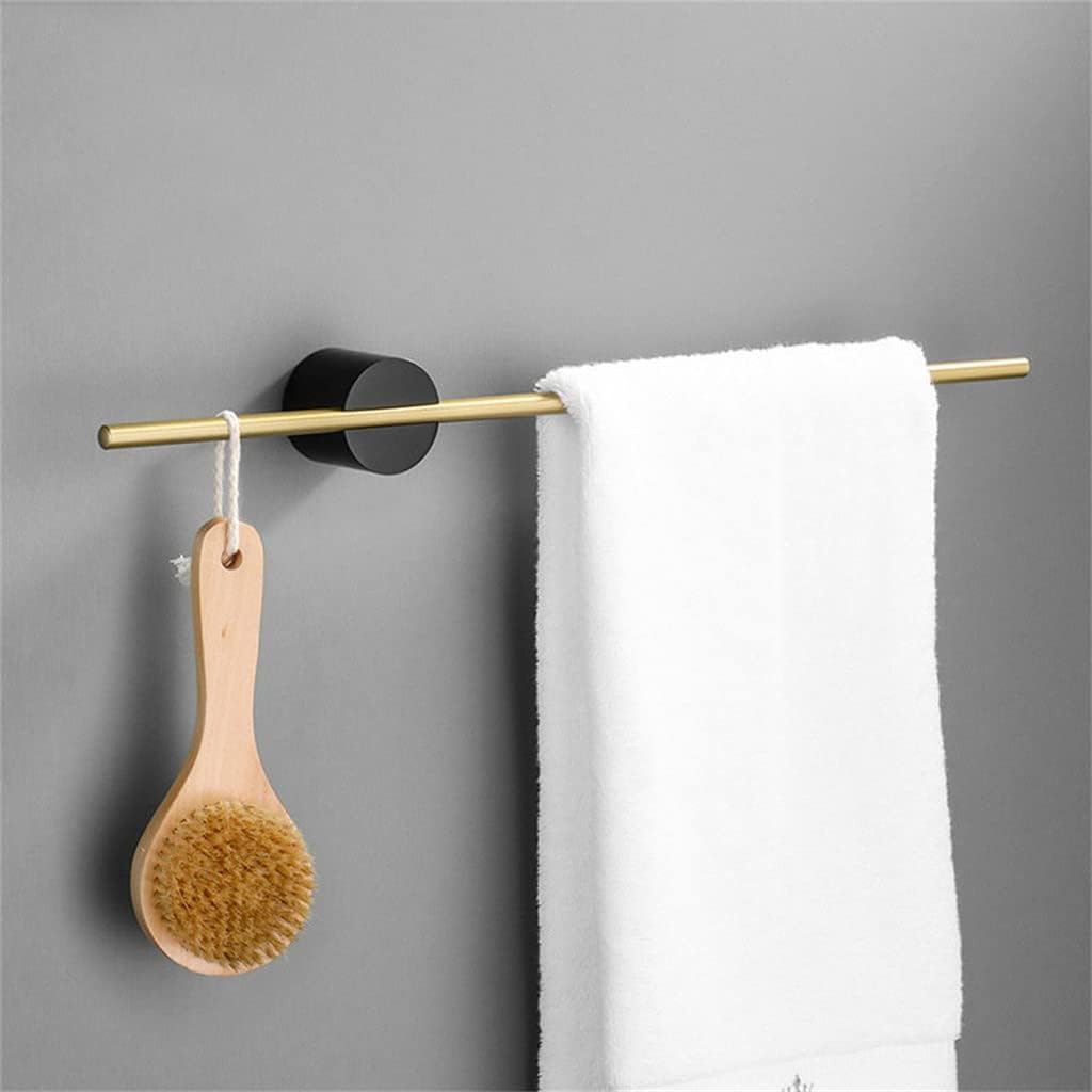 Movable Towel Rack Hanger Bath Holder Wall Bar Space Aluminum Bathroom Shelf Kitchen Storage