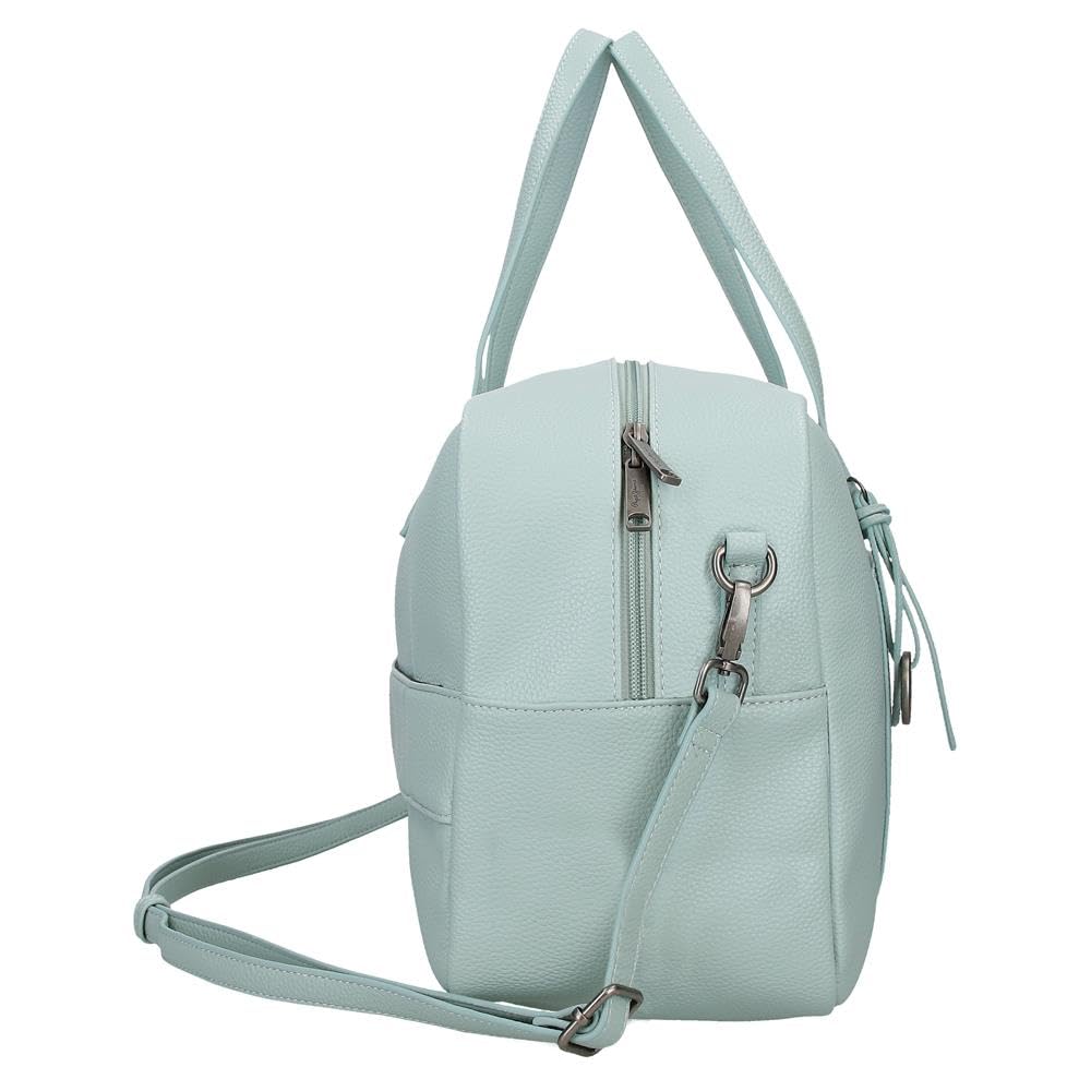 Pepe Jeans Paola Bolsa de Viaje Azul 40x25x15 cms Poliéster y PU by Joumma Bags