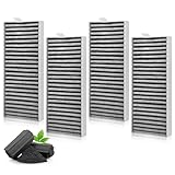 Aktivkohlefilter geeignet für 9001421821 9001563858 / Siemens Studioline HZ9VRCR0 / Bosch HEZ9VRCR0 / Neff Z821VR0 / Gaggenau CA282111 and Constructa CZ9VRCR0 - Maße: 193x75x35 mm