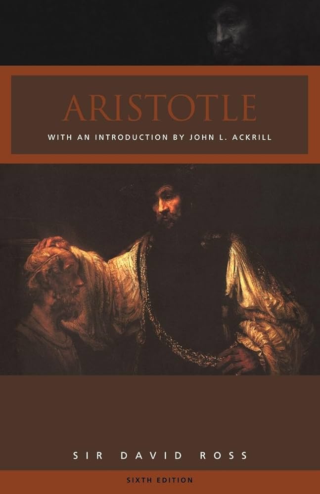 Aristotle: Ross, Sir David: 9780415328579: Amazon.com: Books