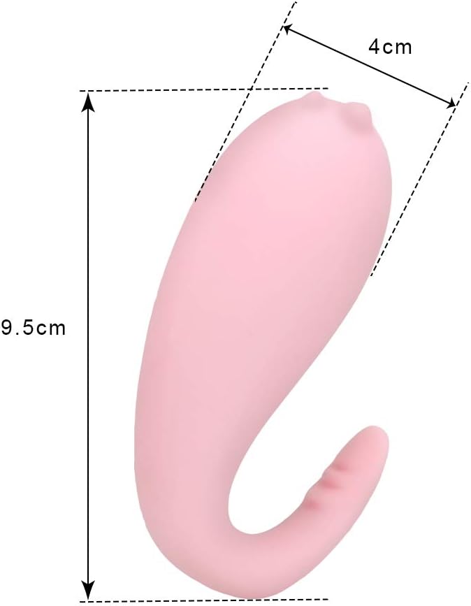 JQ-LOVE 8 Frecuencia de Silicona vibrador Control Remoto ...