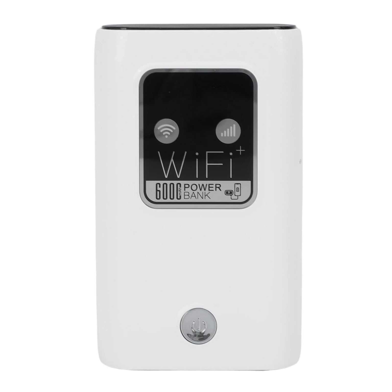 Luocute 4G LTE Portable WiFi Computer Routers, 300Mbps Mobile Hotspot Wireless Router with 6000mAh Battery and Nano SIM Card Slot, for Travel and Multi User Office