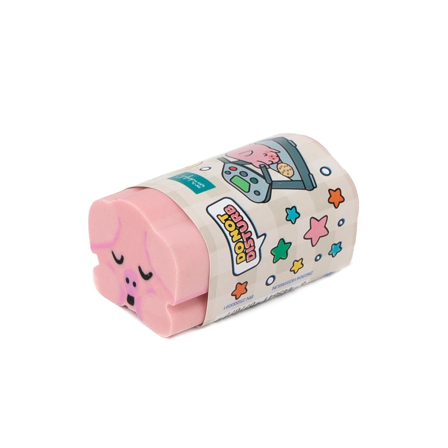 Mr. Wonderful - Goma de Borrar Lazy Cerdito – Goma de Borrar con Forma de Animal Tumbado – Accesorio Original de Papelería — view 3