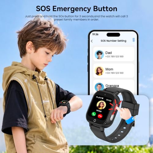 4g Smart Watch for Kids with gps-Phone Watch for boy girls with Video Call - image 4