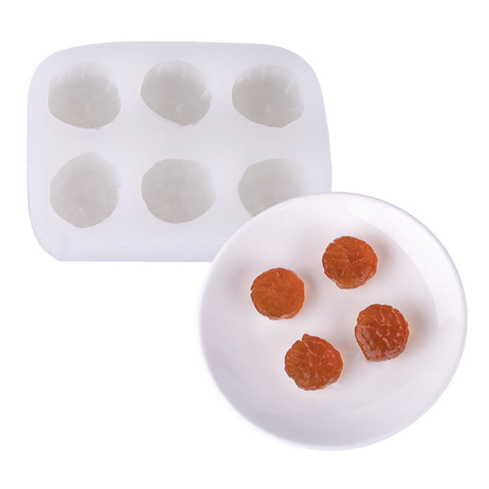MALSSE Food Shape Silicone Molds Nonstick Fondant Cake Molds Cake Decorating Tool for Truffles Cheesecakes Easily to Clean Chocolate Mold Nonstick Baking Tool Easily to Clean