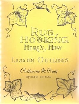Unknown Binding Rug hooking here's how: Lesson outlines Book