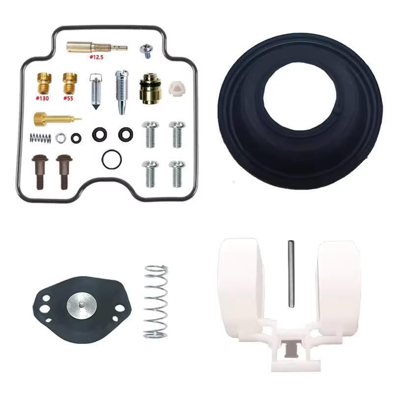 Kit de réparation carburateur DR-Z 250 complet avec flotteur et diaphragme pour moto 2001-2007