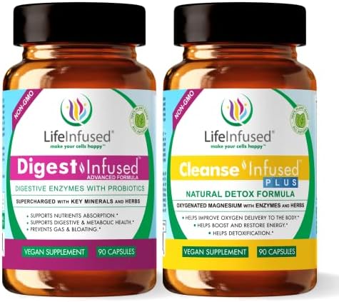 Digest & Cleanse Synergy Bundle: Amplify Your Digestive Wellness with Digest Infused & Cleanse Infused Duo