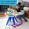 Baby Einstein, Centro y Mesa de Actividades Around We Grow, Andador Evolutivo, Estación de Juguetes Extraíble, Multilingüe, Asiento Gira 360°, Altura Ajustable, a partir de 6 meses #4