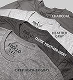 No Pain No Gain Shut Up and Train | Funny Shirt Men - Workout Shirt (XL, Deep Heather Gray)