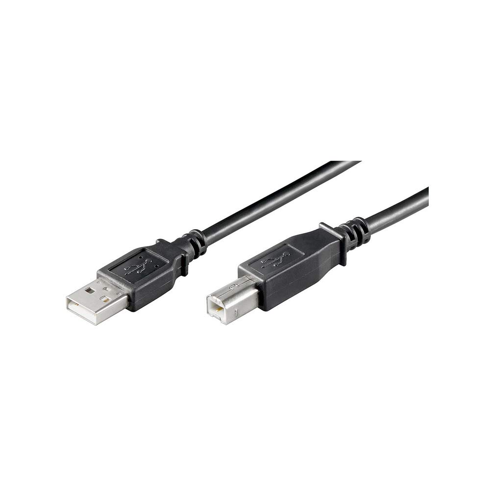 Cavo USB 2.0 ad alta velocità, bianco - Goobay 96186 - 1m