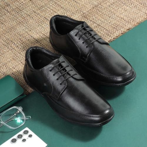 Image of Metro Men's Faux Leather Formal Lace-up Shoes