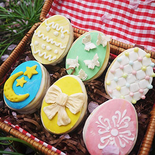 Fasaka The Easter’s Day Cookie Cutters With Red Color – 3Pcs Egg Biscuit Cutter For Baking And Decorating The Cake #TOP6