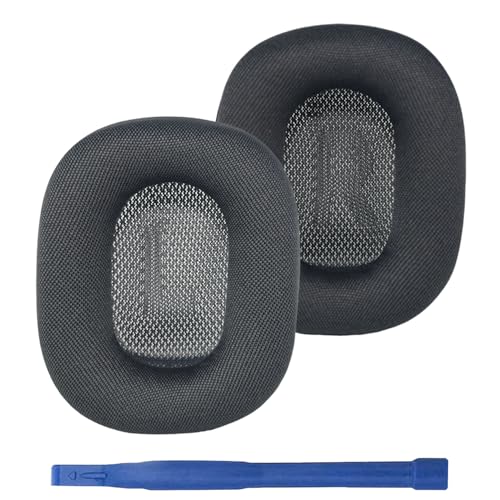Coussinets AirPods Max gris maille respirante et mousse mémoire de forme