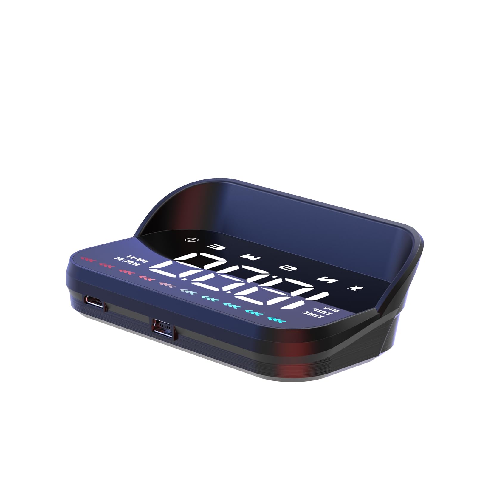 M23 Car HUD GPS Speedometer - Real - Time MPH Display, Compass Navigation & Overspeed Alarm - HD Screen, USB Plug - and - Play, Universal Fit for All Vehicles