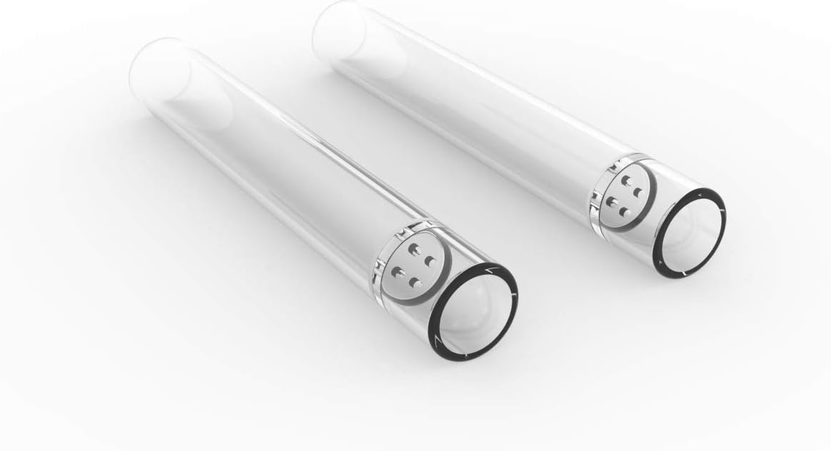 Glass Stem Mouthpiece for Arizer Argo (Arizer Argo Stem) (2 PACK Replacement)