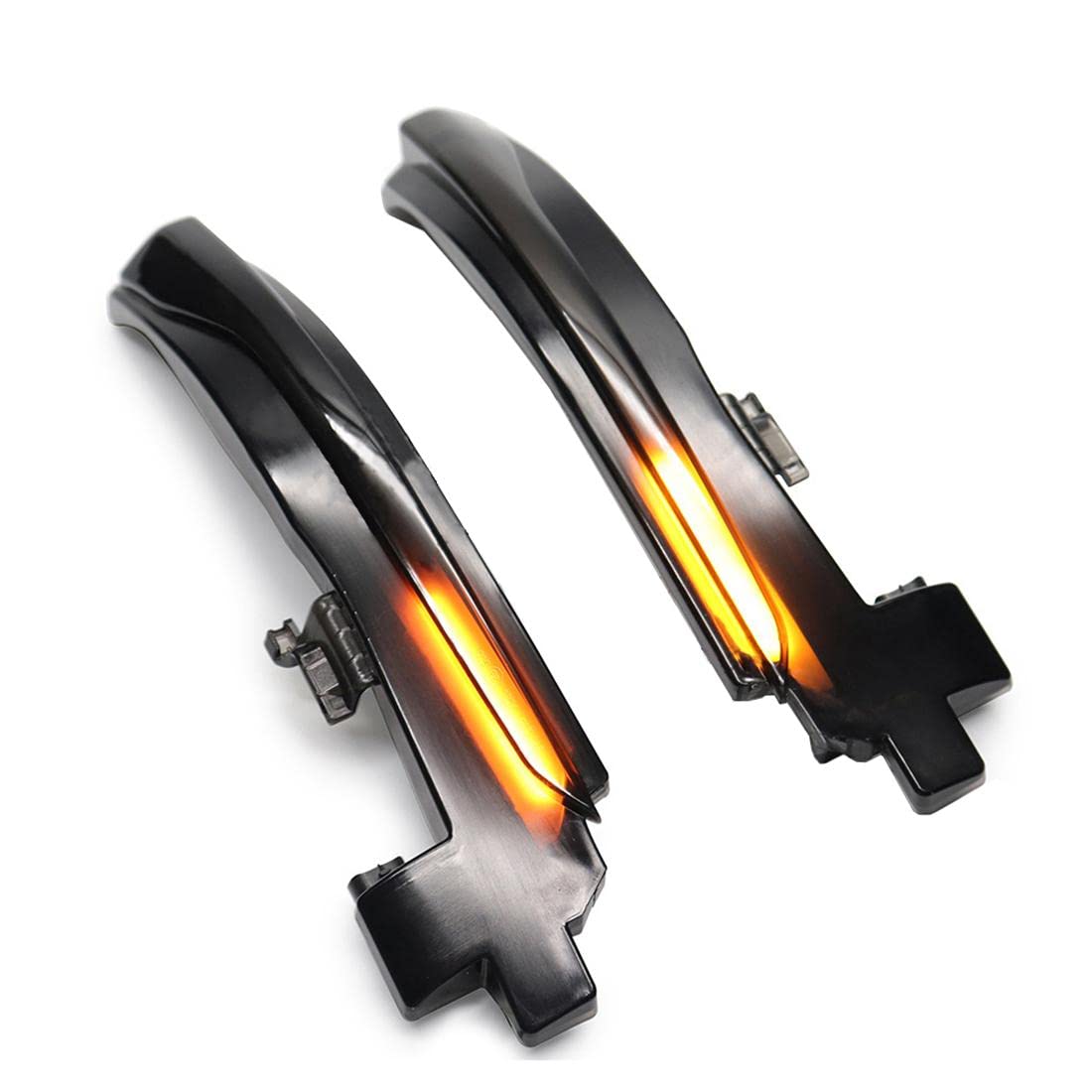 Lampa lusterka wstecznego dynamiczny migacz LED w??czony kierunkowskaz Compatible for Volvo V40 V60 S60 Cross Country S80 2014-2018 V70 III 2012-2016