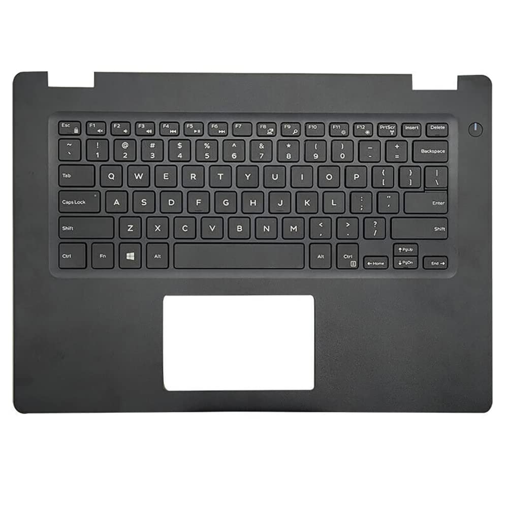 Regatech Compatible for Dell Latitude 3490 E3490 Upper Case Palmrest with Non-Backlit Keyboard Assembly 0P8YTM Black (Touchpad is not Included)-picture-12