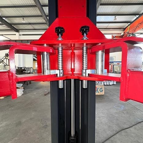 2 Post Car Lift 12000lbs Lifting Capacity Single Lock Release Professional Clearfloor Car Lift Two/2 Post Lift, with CE Certified, Gray