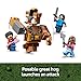 LEGO Minecraft Woodland Mansion Fighting Ring - Building Toy for Kids Age 10+ - Includes Steve, Garrett, & Henry Minecraft Figures, Plus a Chicken Jockey & More - Birthday Gift Idea for Fans - 21272