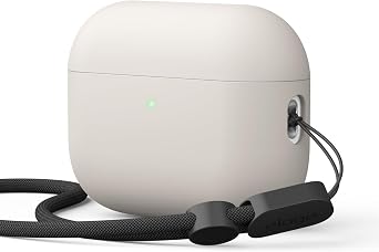 elago Liquid Hybrid Case for AirPods Pro 3 | Triple Layer Protection, Lanyard Included, Wireless Charging, Shock Resistant Stone