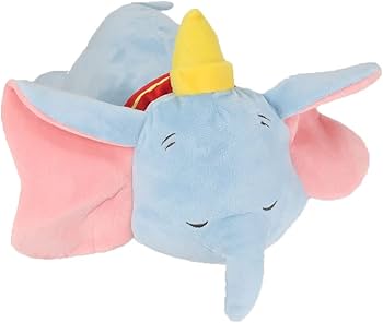 Amazon.co.jp: 丸眞 クッション ディズニー ダンボ スリープブルー H36