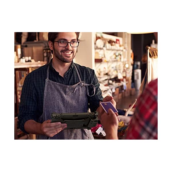 MobileDemand Flex 10B Rugged 10 inch Tablet with Windows 11 Pro Upgrade, Ultra Lightweight 3000mAh Battery 4GB, Tablet PC, Handheld PC with Handstrap for Rough Outdoor Work and Business Activities