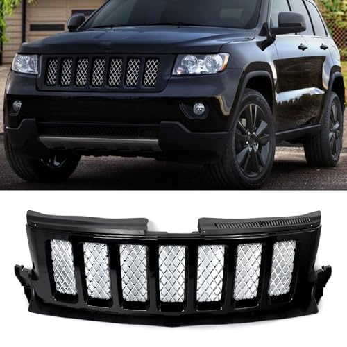 MIC Gloss Black Trim Front Grille