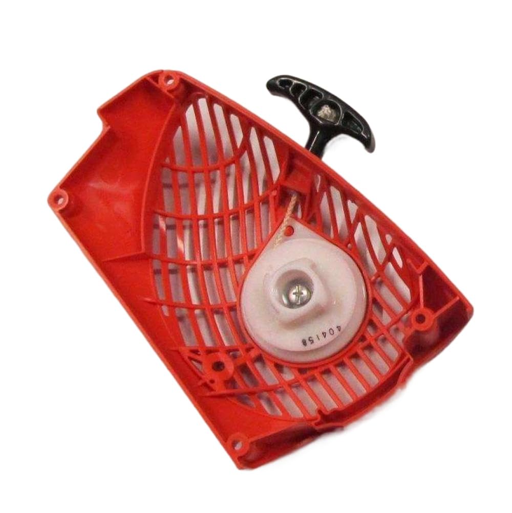 Conjunto de arranque de retroceso con cuerda de agarre de arranque por tracción, resorte de rebobinado y polea para motosierras de 14 pulgadas compatible con los modelos 3600, 3500 y similares