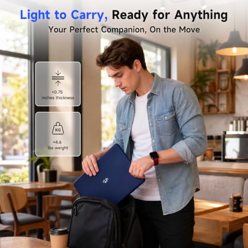 Image of NIMO 17.3 inch Light Gaming Laptop, AMD Ryzen 7 7735HS, 32GB DDR5 1TB SSD