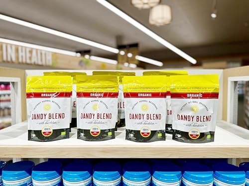 Image of 50 Cup Bag of Organic Dandy Blend Instant Herbal Beverage with Dandelion, 3.53 oz. (100g) Bag
