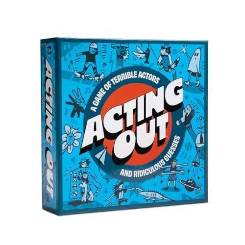 Acting Out [Fun Charades & Guessing Card Game For Kids, Tweens, & Adults | 200 Hilarious...