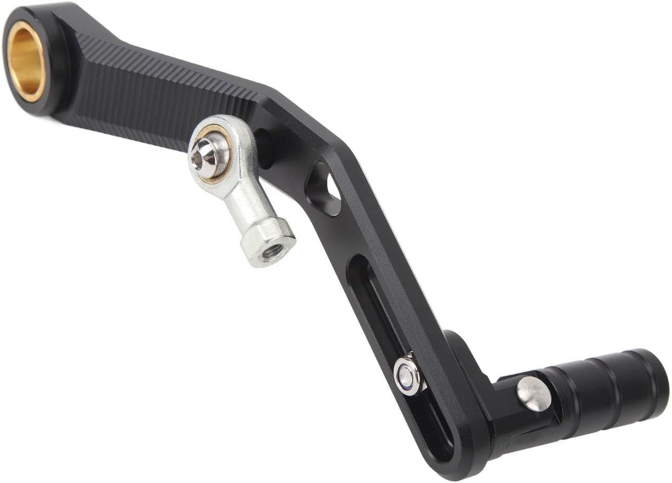 Yctze Motorcycle Adjustable Folding Gear Shifter Shift Pedal Lever Aluminium Gear Shifter for F850GS F750GS ADV (Black)