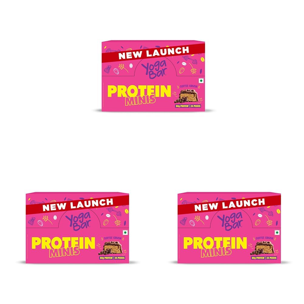 Yogabar Protein Minis Gift Hamper (3 x Chocolate & 4 x Coffee) | Chocolate Gifts in Tin Box | Healthy Snacking for Kids & Adults | Rich in Protein & Fiber — Amazon image 22