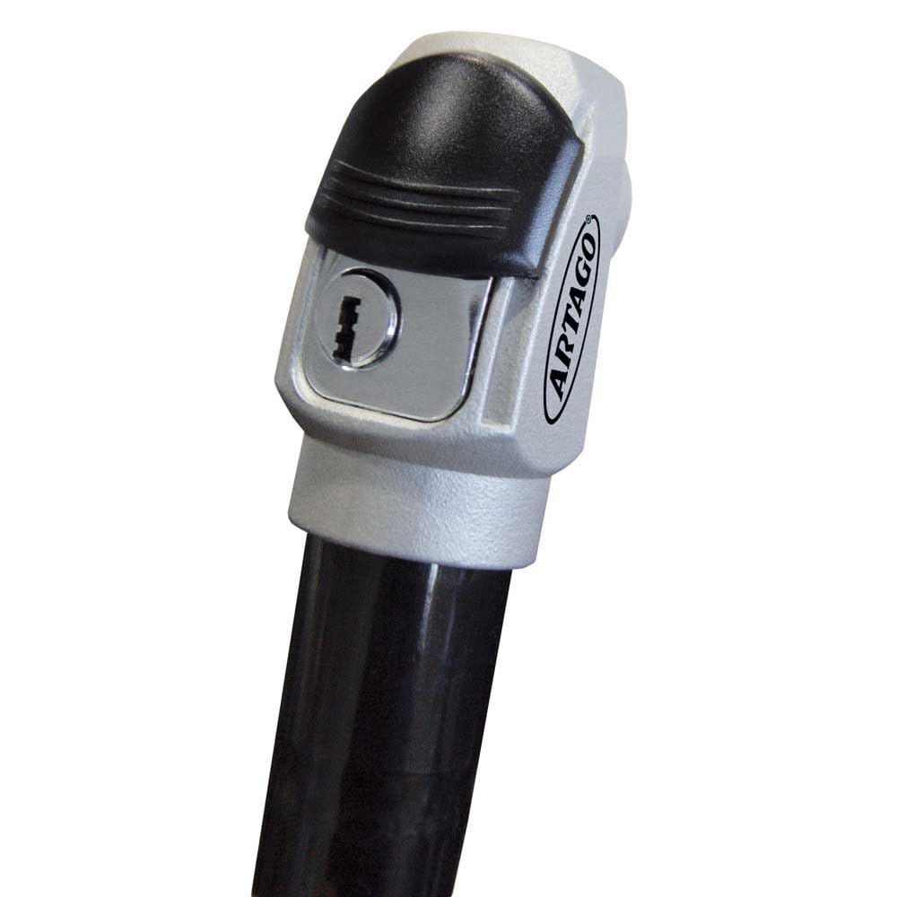 Artago 1644STY Candado Antirrobo Manillar Moto Practic Style + Soporte para Honda Scoopy SH 125/150 2017 2018