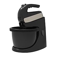 BLACK+DECKER BXMXA500E Sbattitore con Ciotola Rotante, 500W