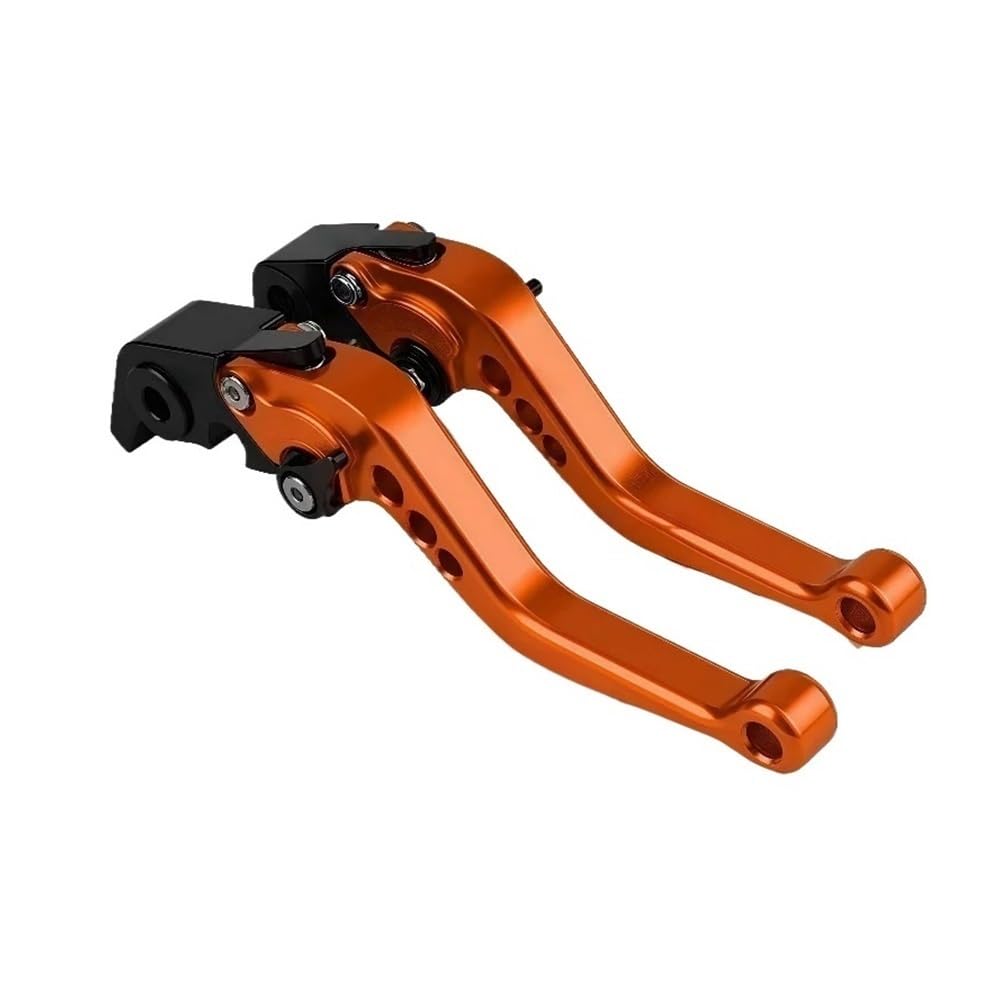 Aejhspt Orange For 675 2006-2017 Motorcycle Adjustable Brake Clutch Lever Handle Palancas Embrague Frenos Motocicleta