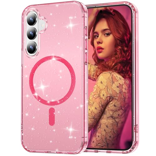 Coque antichoc Samsung S26 Plus rose Magsafe finie l'angoisse des chutes
