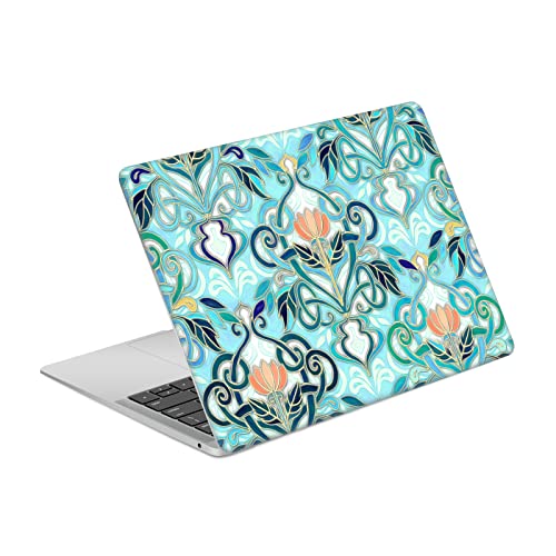 Autocollant vinyle MacBook Air 13.3 A1932 peau protection motif fleurs