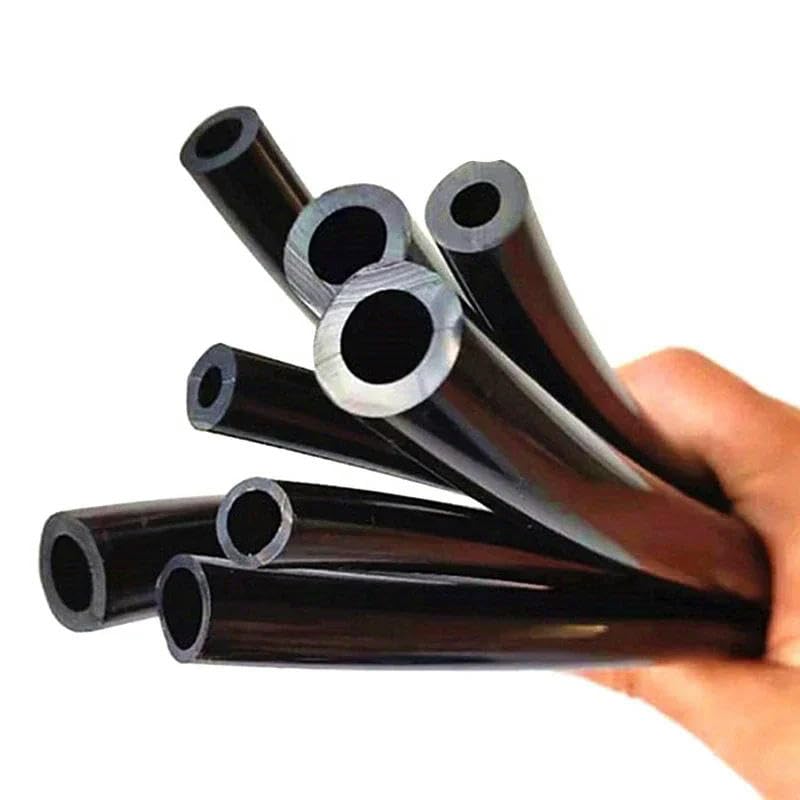 1/3/5 m Innendurchmesser, 1 ~ 23 mm, schwarzer Silikonschlauch, flexibler Aquarium-Luftpumpe, weicher Gummischlauch, hitzebeständig, Hochdruck-Kraftstofftankrohr, schwarzer Schlauch, 5 m