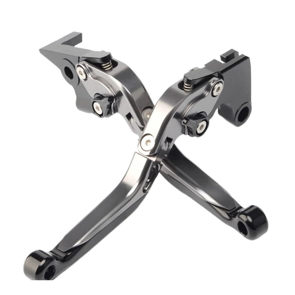 Freno Levier Embrague Extensibles Plegable para Fantic Caballero Flat Track 125 250 500 Rally/Scrambler Manetas De Embrague Freno Extensibles Ajustables Y Plegables(Black)