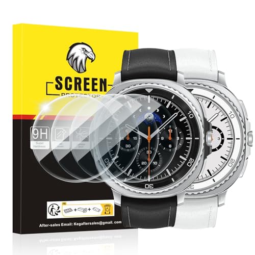 Aimtel 4-Stück Displayschutz Kompatibel mit Samsung Galaxy Watch 8 Classic 46mm Schutzfolie,Glas Anti-Kratzen Hohe Klar ...