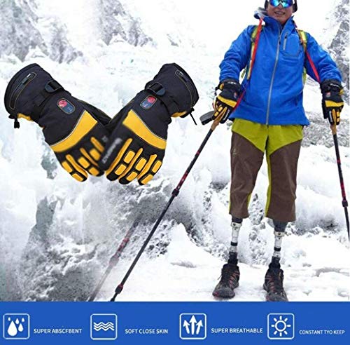 Gants chauffants double face intelligents avec isolation imperméable - 5