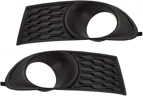 Para Dodge Journey 2011-2020 - Bisel de luz antiniebla para el lado del conductor y del pasajero Par Negro texturizado Plástico de polipropileno