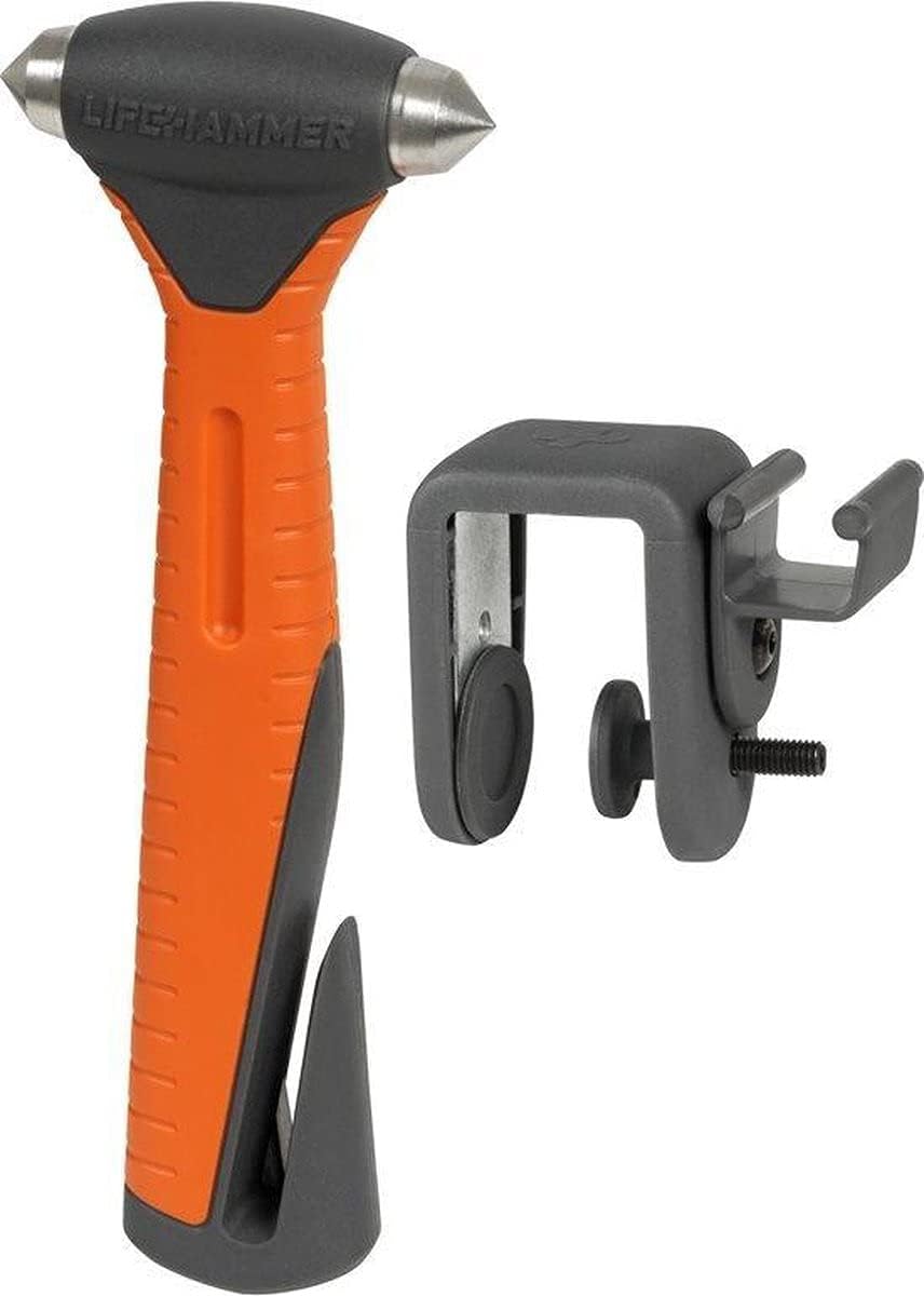 Lifehammer Safety Hammer Plus - Emergency Escape and Rescue Hammer with Seatbelt Cutter : Automotive