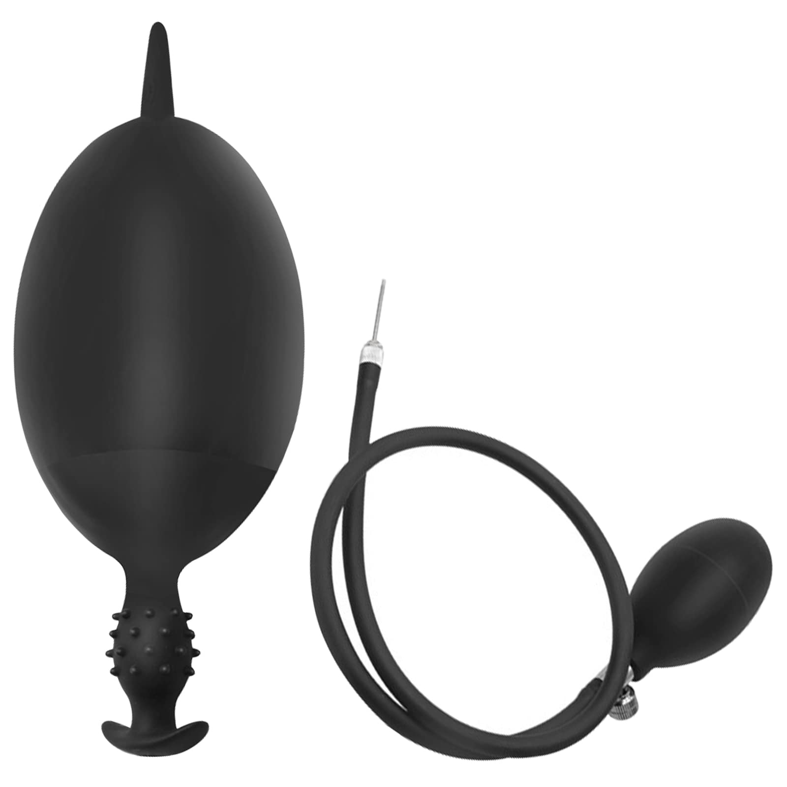 BDSMAGE Plug anale gonfiabile, Dildo Anal Plug in Donne Uomo, Analesex Plug Anale-Dilatatore, Anal Plug Coppie, Plug Anali Silicone, Sex Toys per coppie principianti professionali