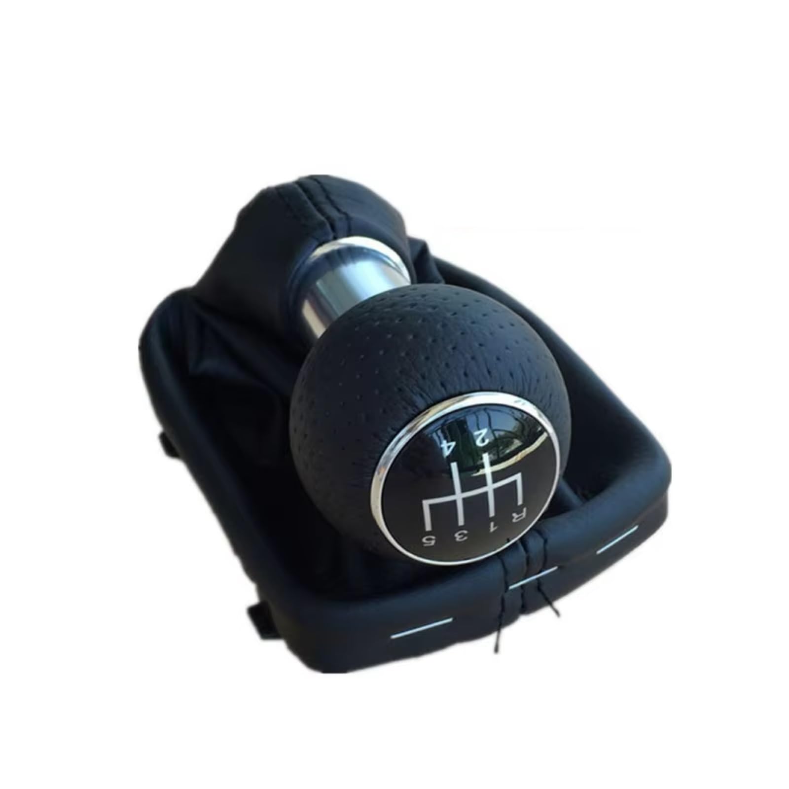 HILLAR Car Gear Stick Knob for A3 8L 1.6 Liter 1996 1997 1998 1999 2000 2001 2002 2003 Car Parts 23mm Manul Gear 5/6 Speed(5speed)